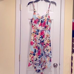 Colorful floral dress